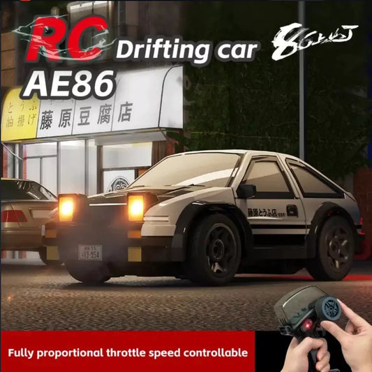 Remote Controlled Drift Car with Proportional Speed & LED Lights