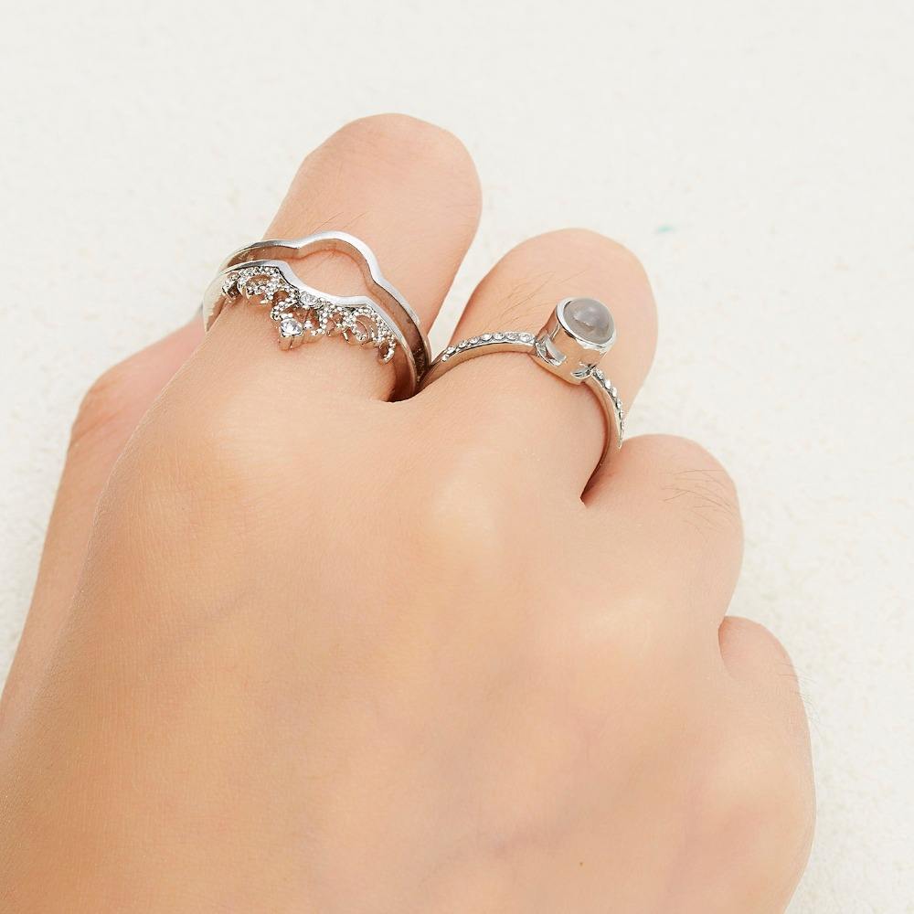 Premium Quality 100 Language I Love You Ring