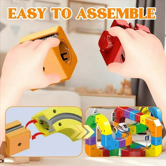 DIY Magnetic Train Building Blocks – Electric Anti-Gravity Track Set