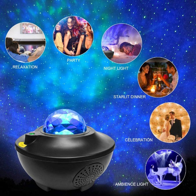 Galaxy LED Starry Projector Lamp With 21 Lighting Modes