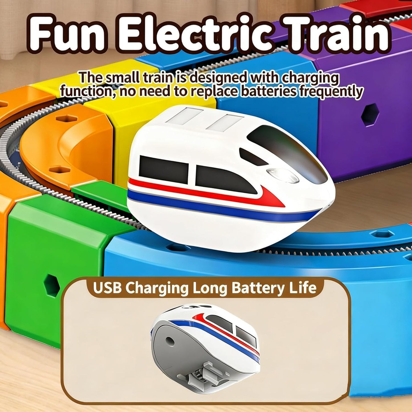 DIY Magnetic Train Building Blocks – Electric Anti-Gravity Track Set