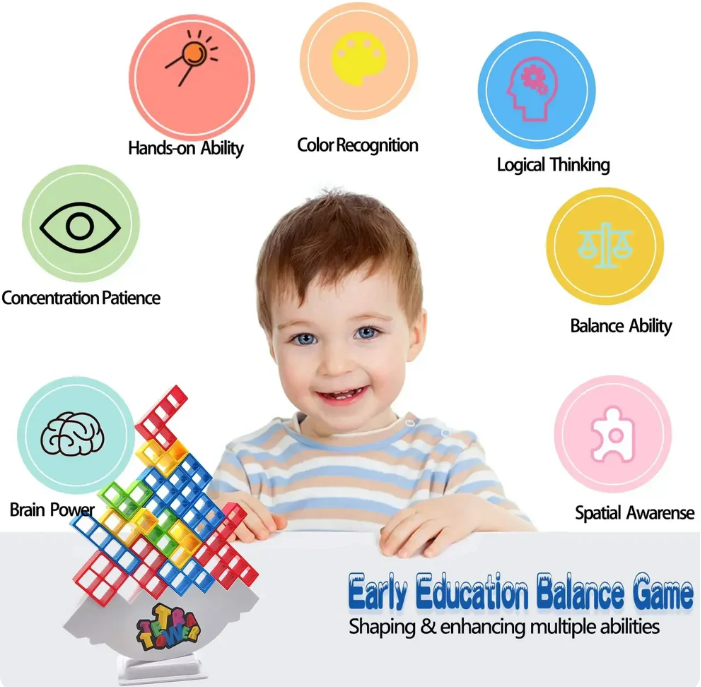 Balancing Tower Game for Kids