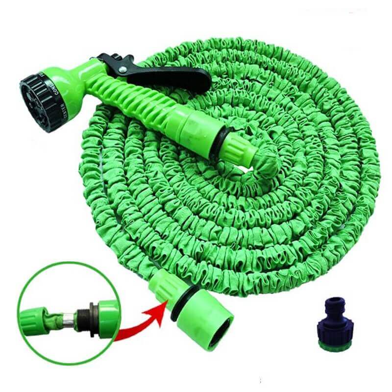 Magic Hose Pipe with Soft Grip 7 Function Spray Gun Set