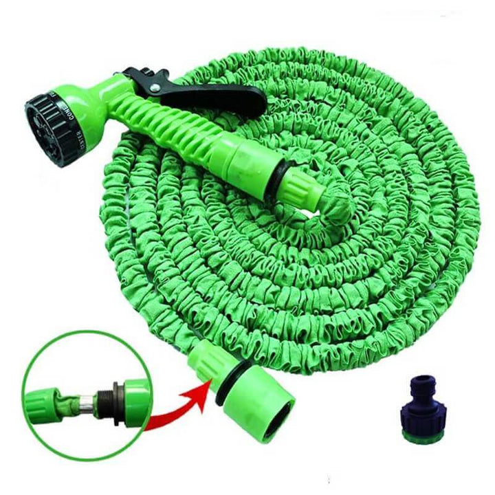 Magic Hose Pipe with Soft Grip 7 Function Spray Gun Set