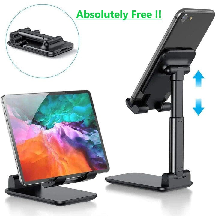 360° Multifunctional Car Phone Holder + Premium Table Mobile Stand #FREE