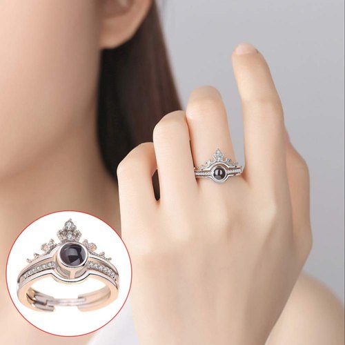 Premium Quality 100 Language I Love You Ring