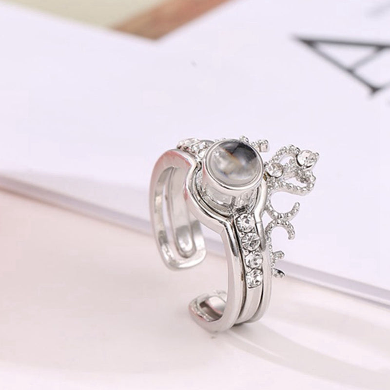 Premium Quality 100 Language I Love You Ring